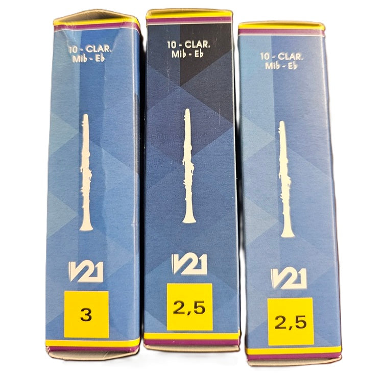 Vandoren V21 Eb Clarinet Reeds 3 Box Bulk