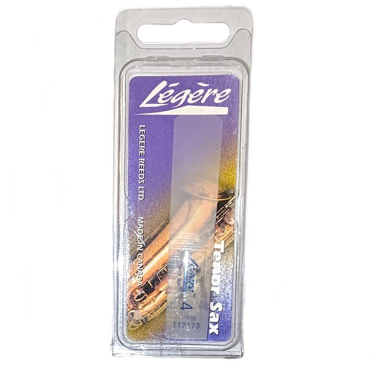 Legere Classic Tenor Saxophone Reeds - Original Packaging
