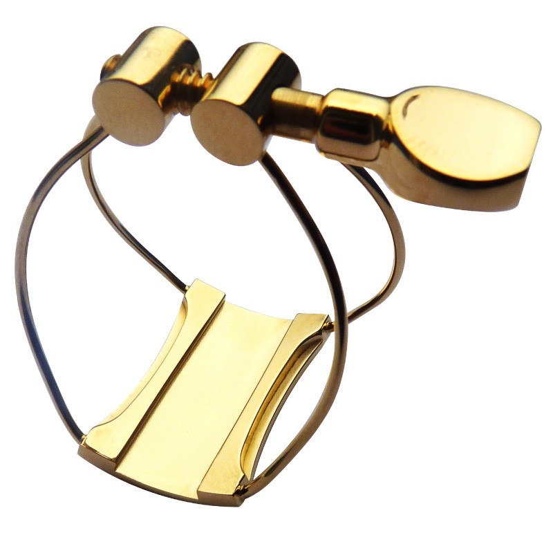 Brancher Gold Plated Ligature for Soprano Sax Metal MPC - #1 SMG