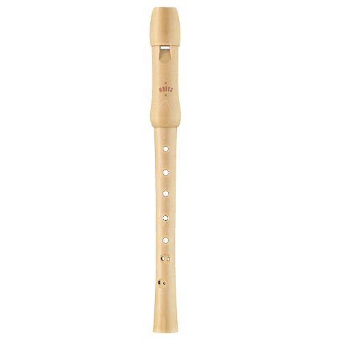 Moeck School SOPRANO, MAPLE, Double Hole Recorder - 1210