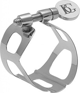 BG France Tradition Silver Plated Bari Sax Ligature - L67