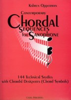 OPPERMAN CONTEMPORARY CHORDAL SEQUENCES FOR SAX - 5481