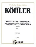 KOEHLER 20 EASY MELODIC PROG. EXERCISES BOOK 1 - K04496