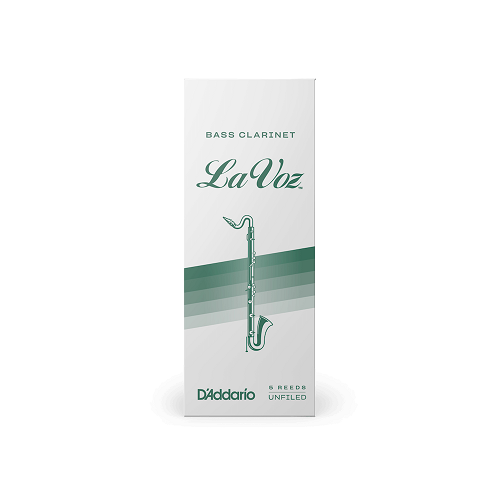 La Voz Bass Clarinet Reeds - 5 Per Box DISCONTINUED