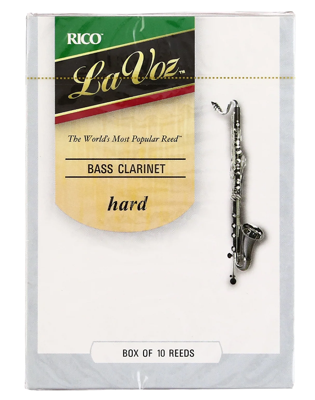La Voz Bass Clarinet Reeds - 10 Per Box DISCONTINUED