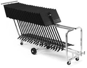 Manhasset Storage Stand Cart - Holds 25 Stands