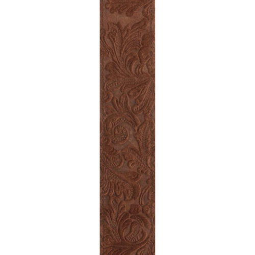 D'Addario Planet Waves Embossed Western Suede Leather Guitar Strap