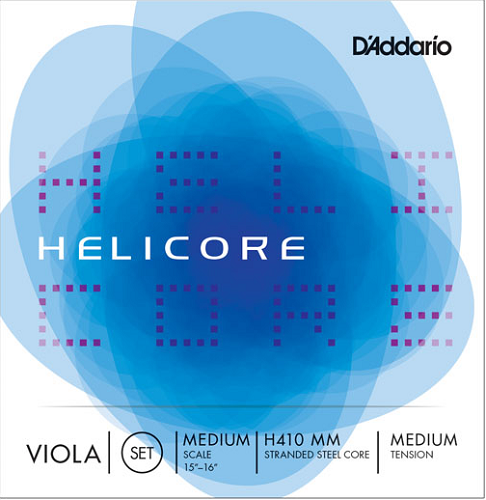 D'Addario Helicore Viola String SET, Medium Scale, Medium Tension