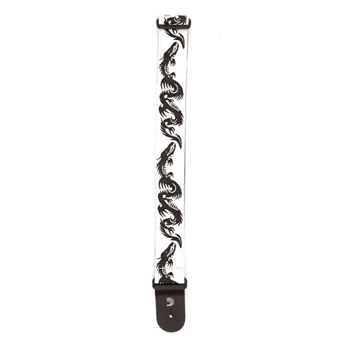 D'Addario Planet Waves Dragon Tattoo Art Woven Strap