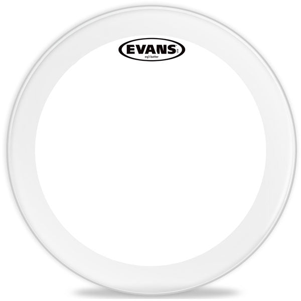 Evans EQ3 Clear Bass Drum Head - 22