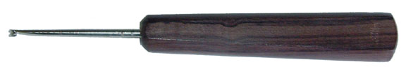 Pisoni Single Wood Handle Spring Hook - PSH-09