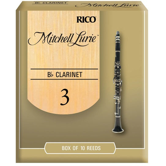 Mitchell Lurie Bb Clarinet Reeds Unfiled - 10 Per Box DISCONTINUED