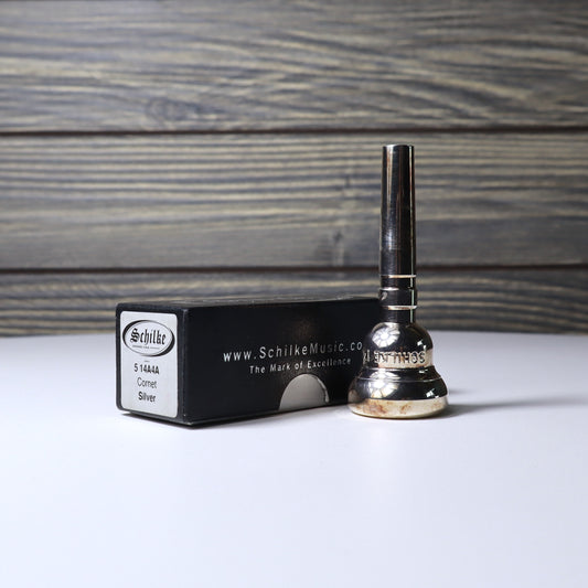Schilke Standard Cornet Mouthpiece - Silver Plated 14A4A B-STOCK
