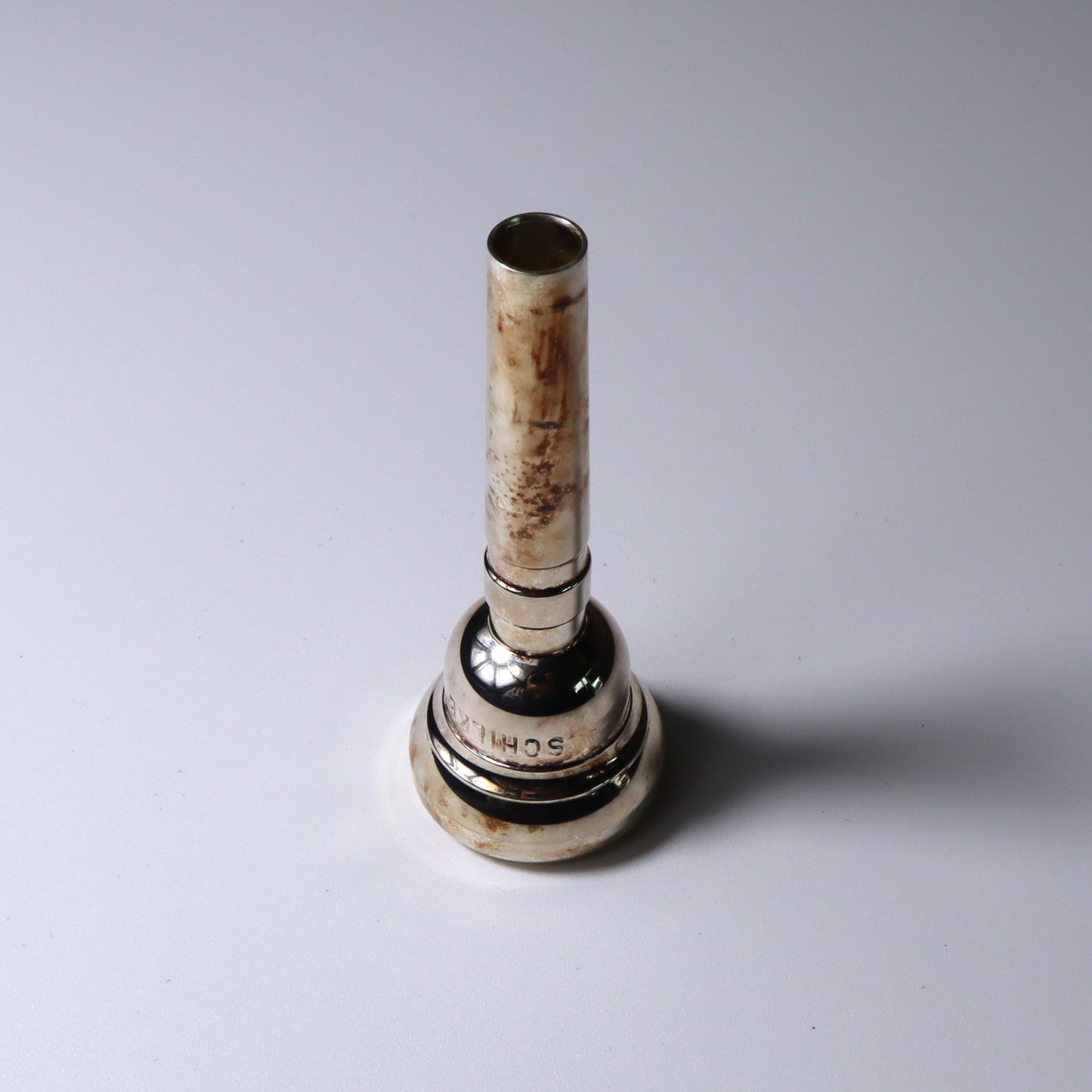 Schilke Standard Cornet Mouthpiece - Silver Plated 14A4A B-STOCK