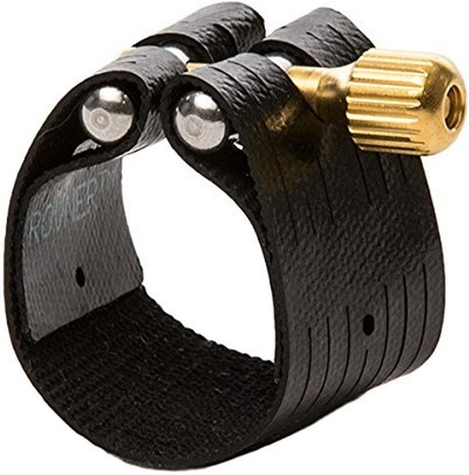 Rovner Dark Ligature & Cap for Metal Alto or Slim Tenor Metal Mouthpieces 1M and RAM
