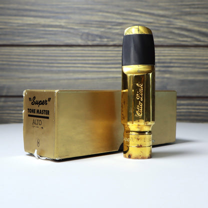 Otto Link Gold Plated Alto Sax Mouthpiece 8 B-STOCK