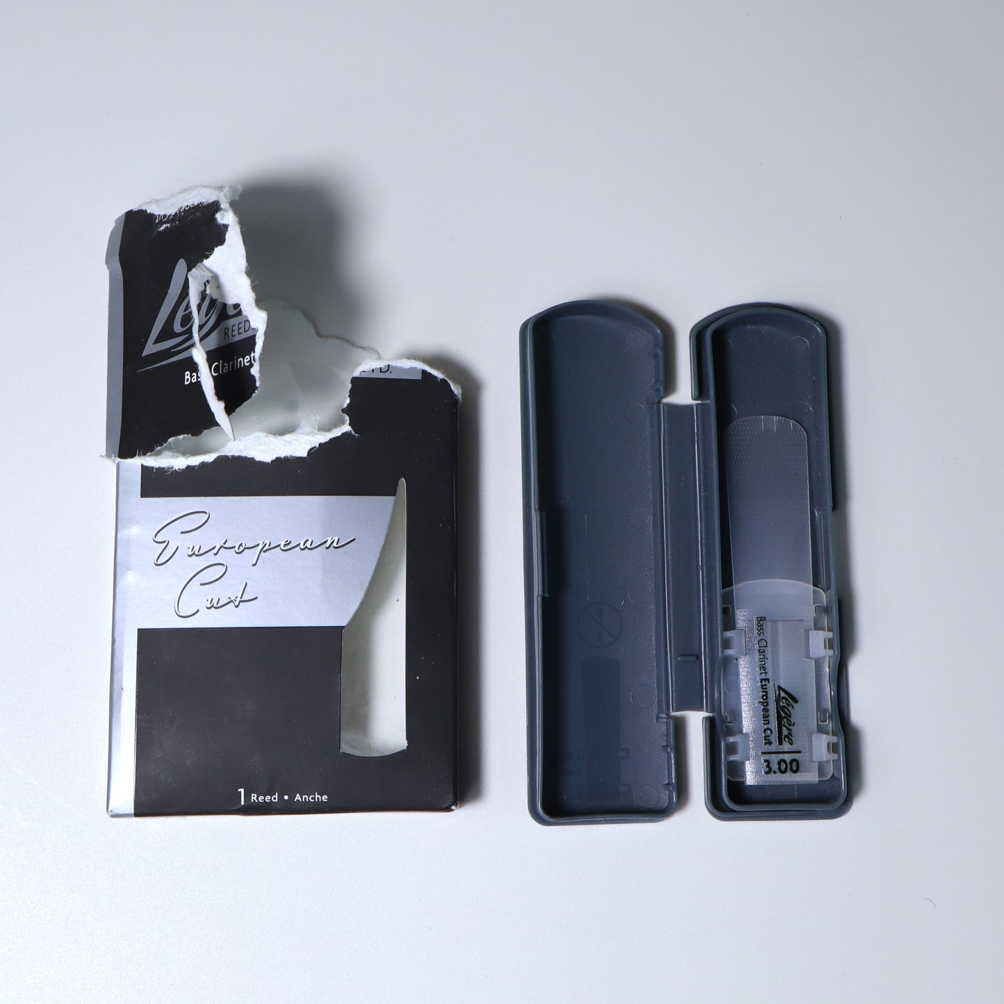 Legere Bass Clarinet European Cut Reed, Strength 3.0 B-STOCK