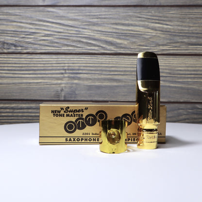 Otto Link Gold Plated Alto Sax Mouthpiece 5* - B-STOCK