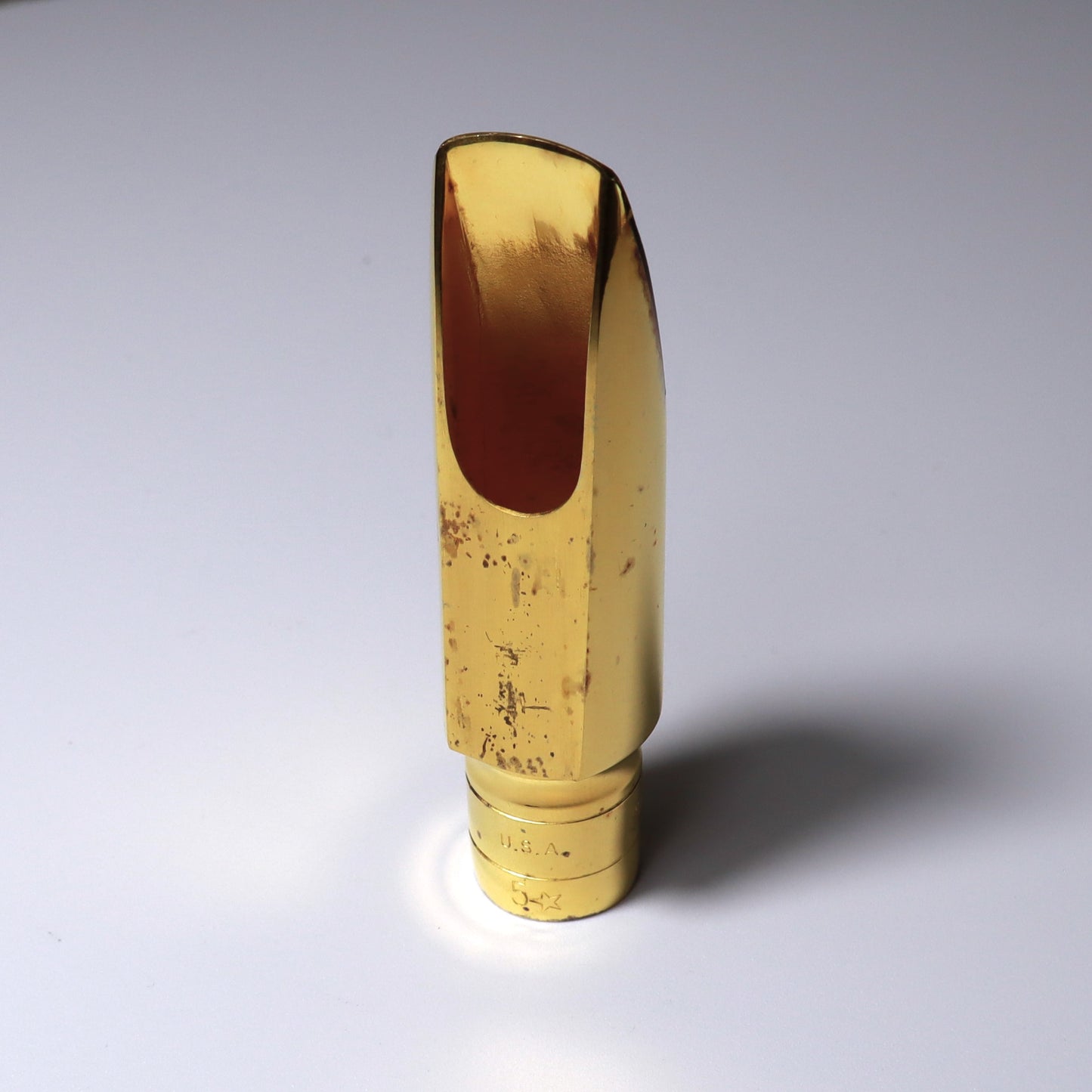 Otto Link Gold Plated Alto Sax Mouthpiece 5* - B-STOCK