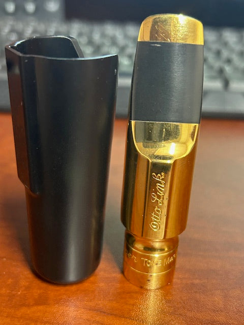 Otto Link Gold Plated Alto Sax Mouthpiece 7* B-Stock