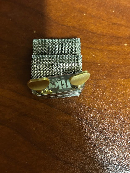 Oleg Bb Clarinet Silver Plated Ligature 01 Damaged Box B-Stock