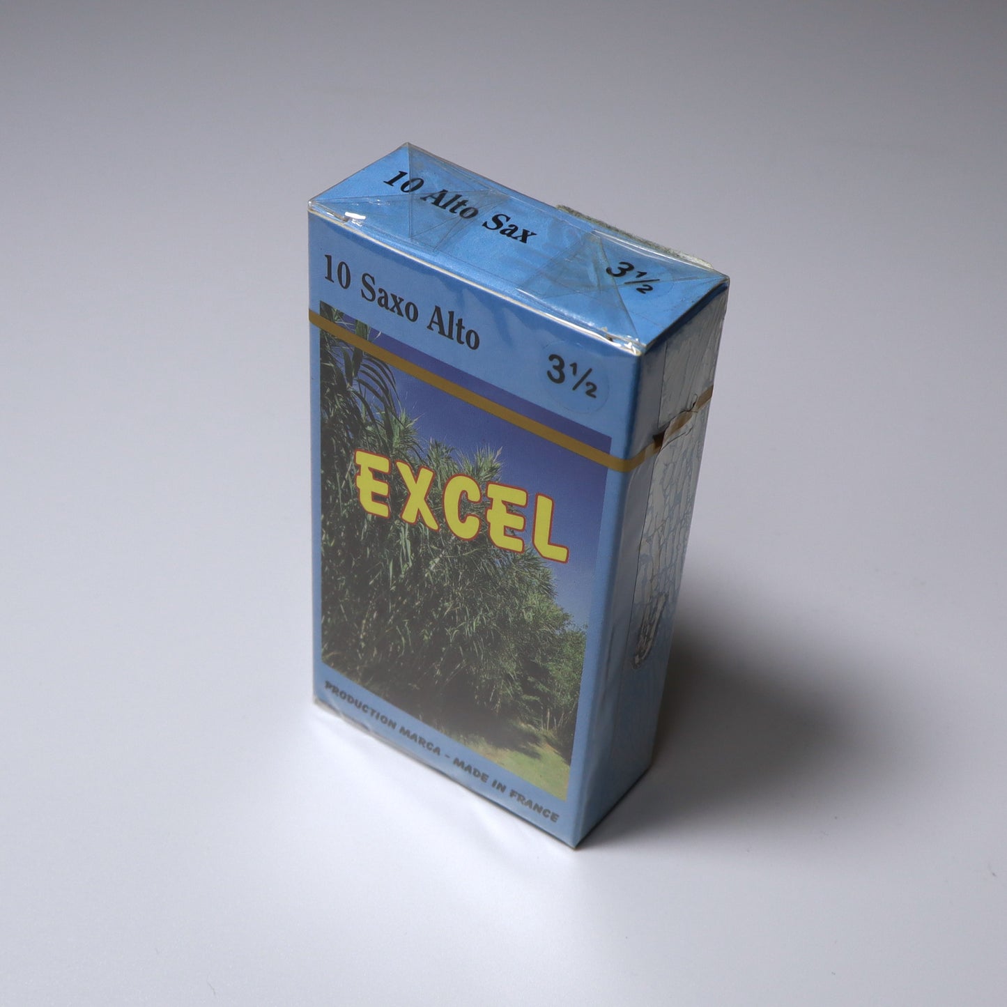 Marca Excel Alto Sax Reeds Strength 3.5 - 10 Per Box OLD STOCK