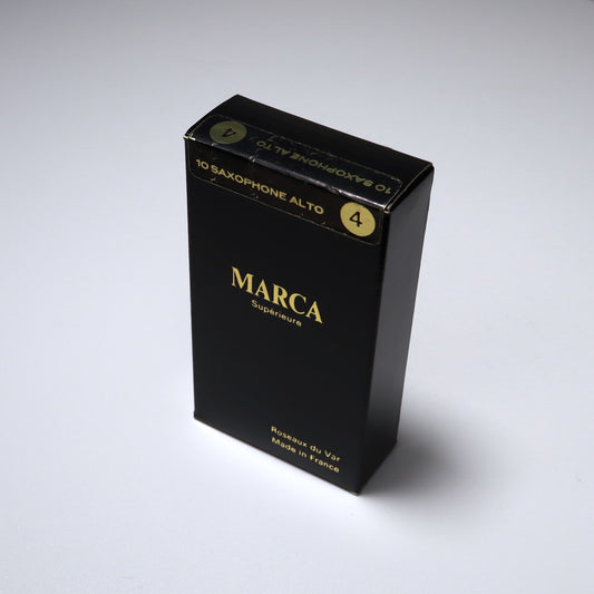 Marca Supérieure Alto Saxophone Reeds Strength 4.0 - 10 Per Box OLD STOCK