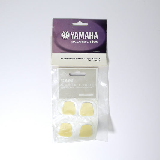 Yamaha Mouthpiece Patch Large, Clear, 0.5mm 4-pack - OLD STOCK