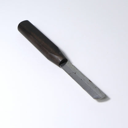 Pisoni Beveled Concave Wood Handle Reed Knife -  B-STOCK
