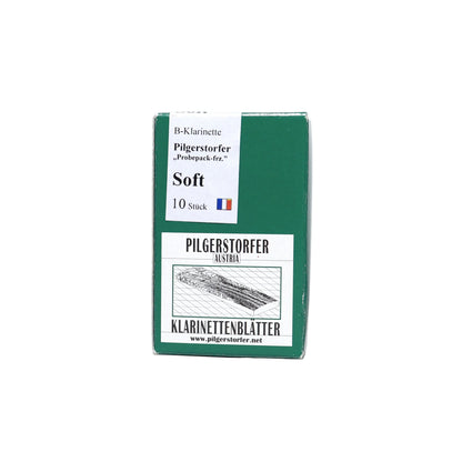 Pilgerstorfer Bb Clarinet "Soft" Sample Pack Reeds