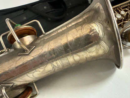 Used Buescher "True-Tone" Alto Saxophone Gold Plated