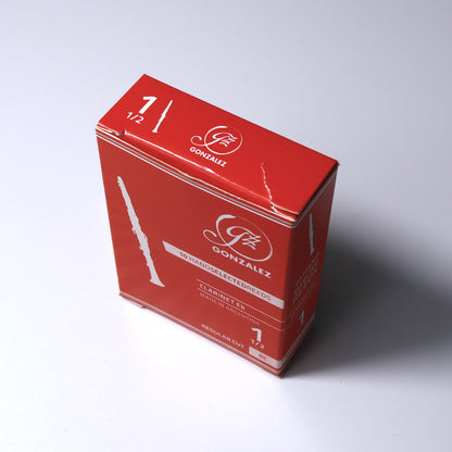 Gonzalez Regular Cut Bb Clarinet Reeds - 10 Per Box Strength 1.5 B-STOCK