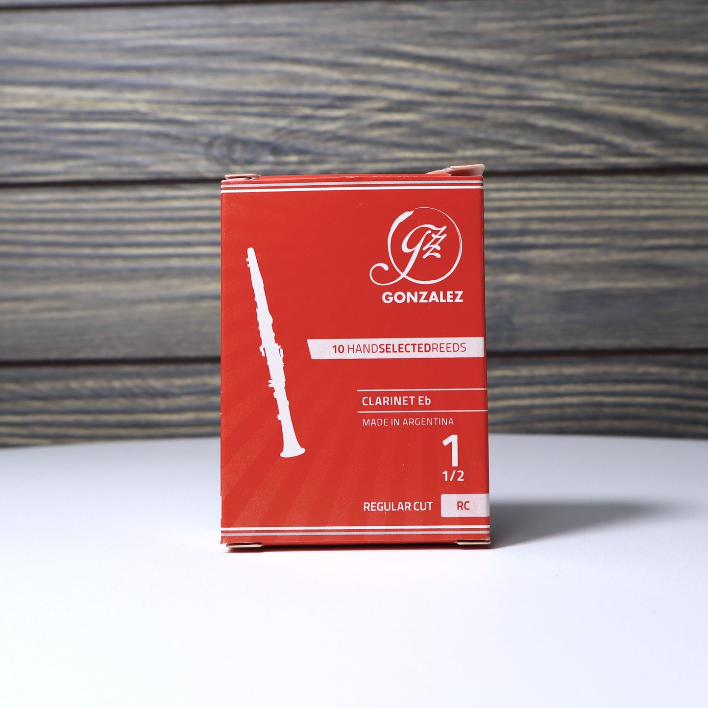 Gonzalez Regular Cut Bb Clarinet Reeds - 10 Per Box Strength 1.5 B-STOCK