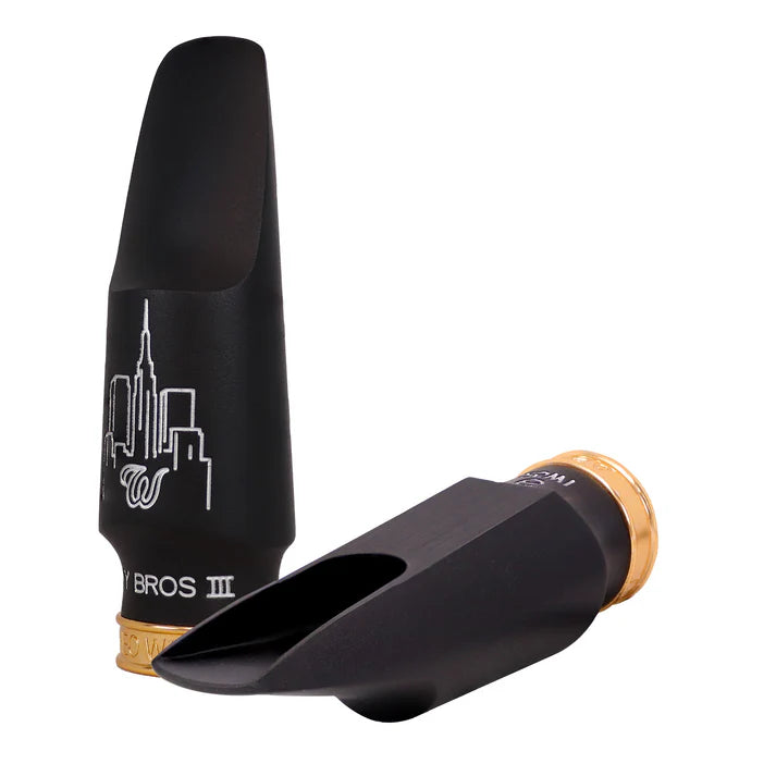Theo Wanne NY Bros 3 Alto Saxophone Mouthpiece - 6 (.076")