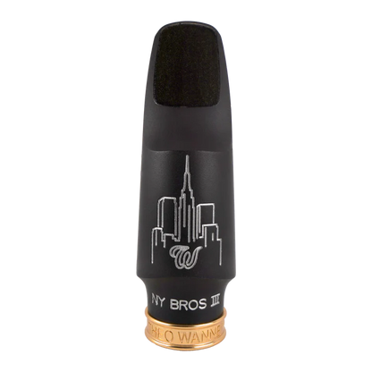 Theo Wanne NY Bros 3 Alto Saxophone Mouthpiece - 6 (.076")