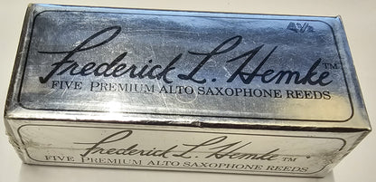 Frederick L. Hemke Alto Saxophone Reeds Filed - 5 Per Box DISCONTINUED