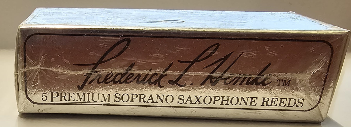 Frederick L. Hemke Soprano Saxophone Reeds Filed - 5 Per Box DISCONTINUED