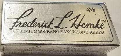 Frederick L. Hemke Soprano Saxophone Reeds Filed - 5 Per Box DISCONTINUED
