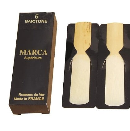Marca Supérieure Baritone Sax Reeds Strength 4.0 - 5 Per Box OLD STOCK