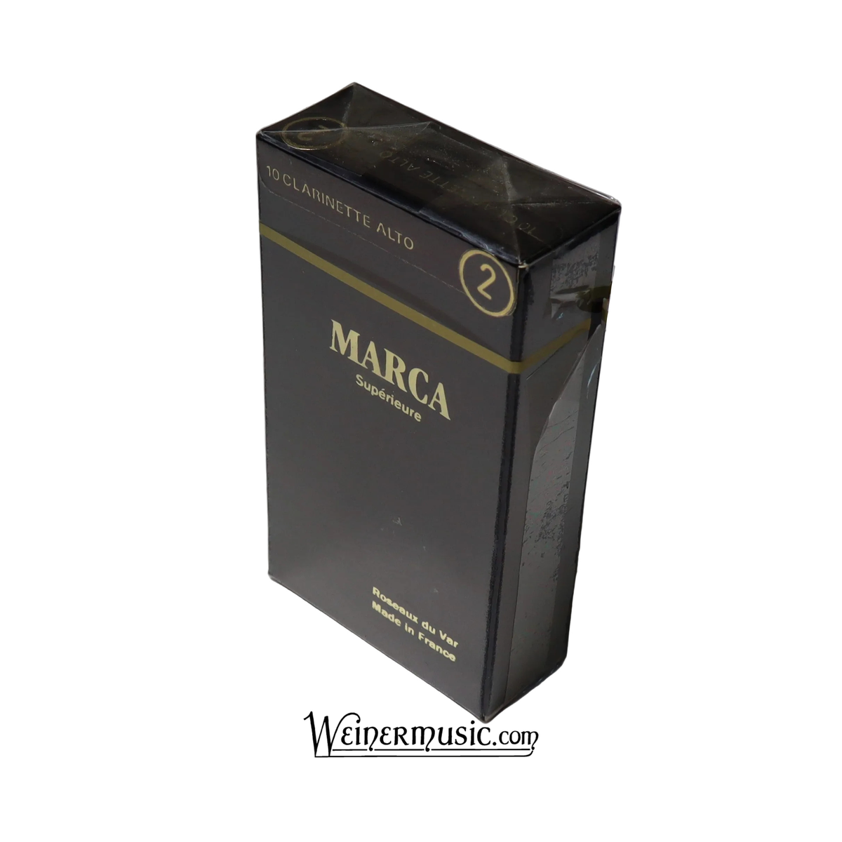 Marca Supérieure Alto Clarinet Reeds Strength 2.5 - 10 Per Box OLD STOCK
