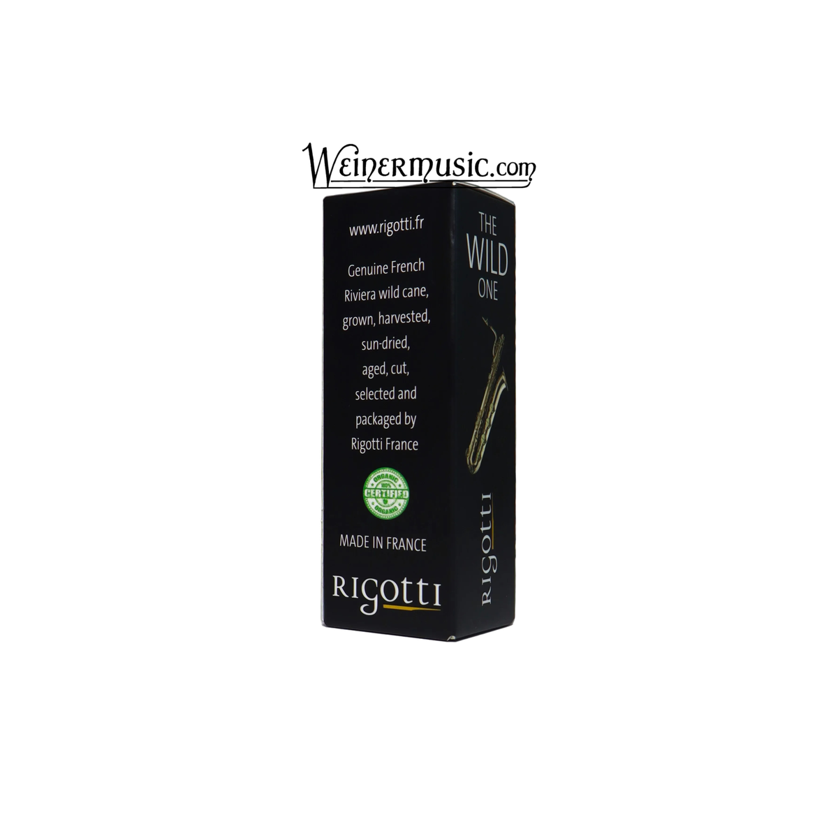 Rigotti The Wild One Baritone Sax Unfiled Reeds 5-Pack, 2.5