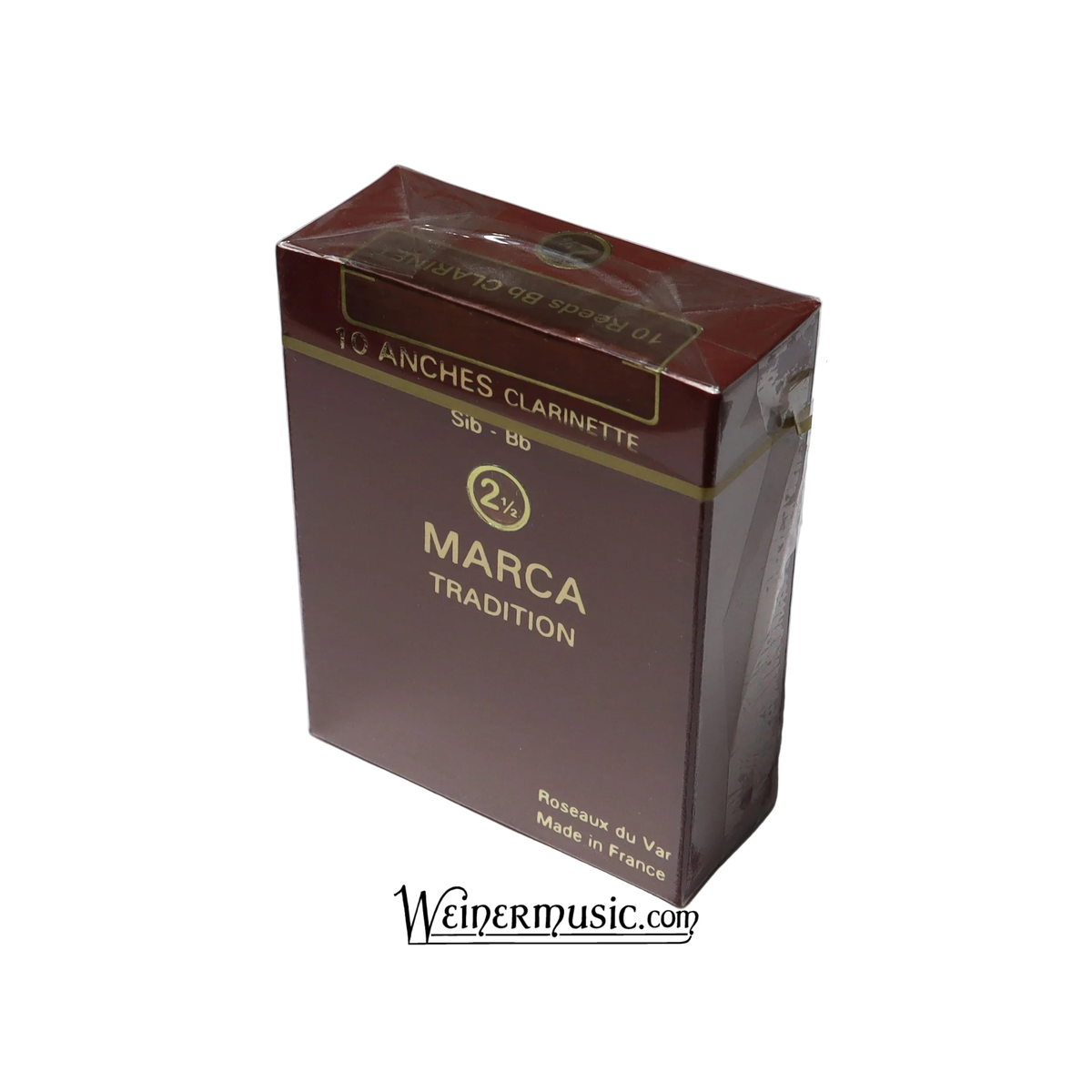Marca Tradition Bb Clarinet Reeds Strength 4.5 - 10 Per Box OLD STOCK