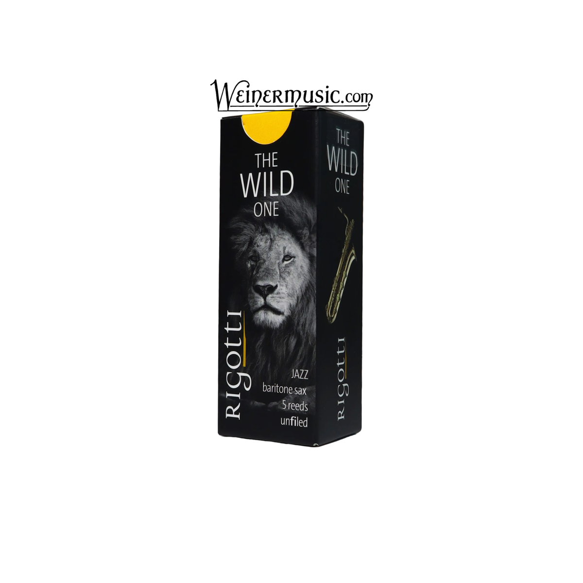 Rigotti The Wild One Baritone Sax Unfiled Reeds 5-Pack, 3.0