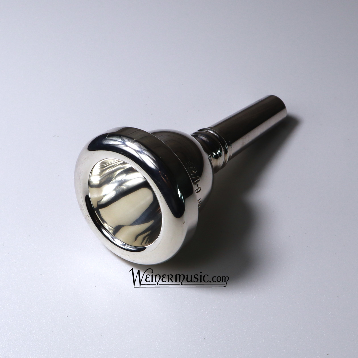 Bach Silver Plated Trombone Mouthpiece 6 1/2AL B-STOCK