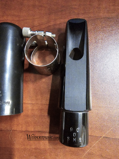 Used Berg Larsen Tenor Sax Hard Rubber Mouthpiece 90/0 SMS