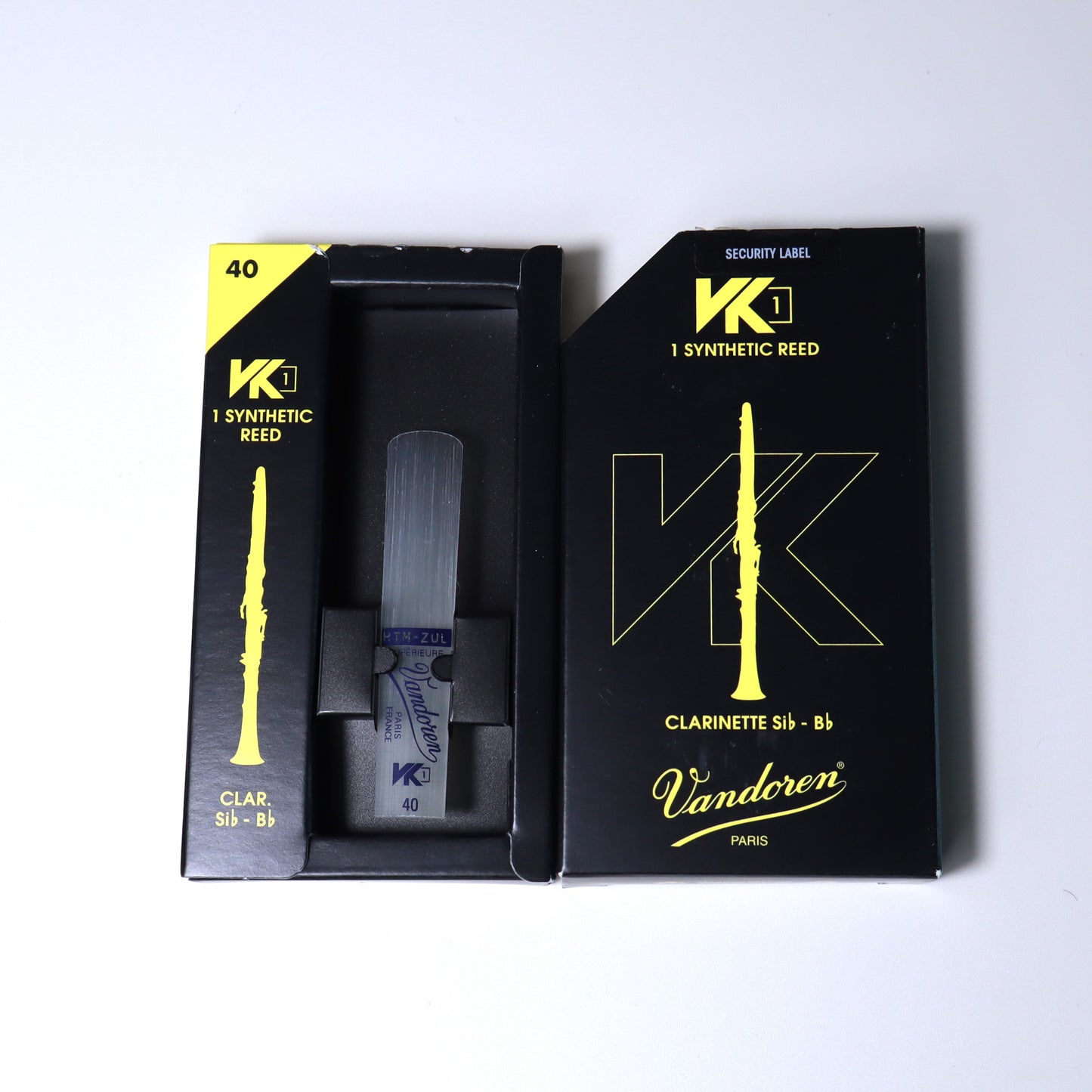 Vandoren VK1 Synthetic Bb Clarinet Reed 3.0 SOFT (VK40) B-STOCK