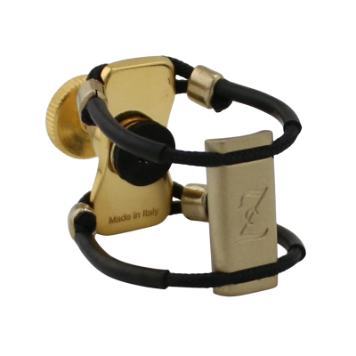 Zac ZL-3104NX New Gold Metal Ligature X-Grip - For Bb Clarinet Mouthpiece, Medium Size