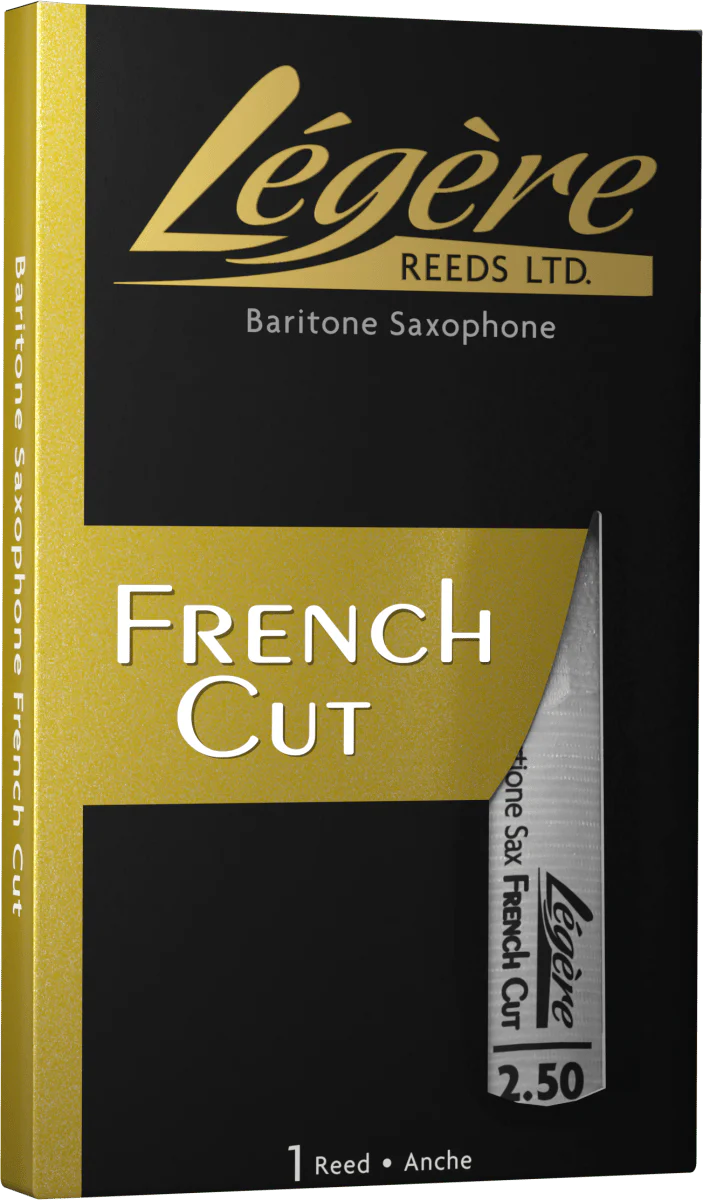 Legere French Cut Baritone Saxophone Synthetic Reed 2.5