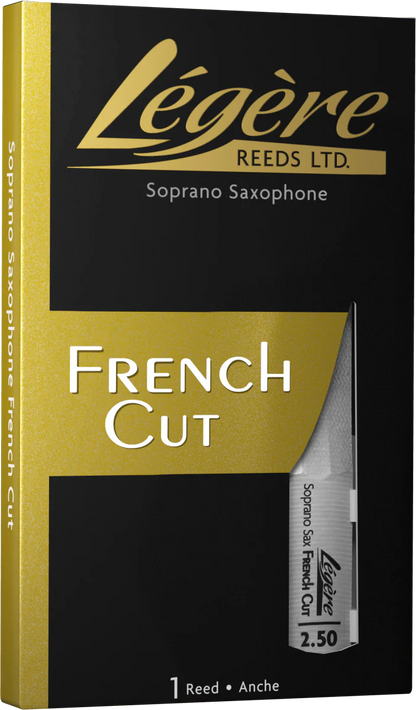 Legere French Cut Soprano Saxophone Synthetic Reed 3.0