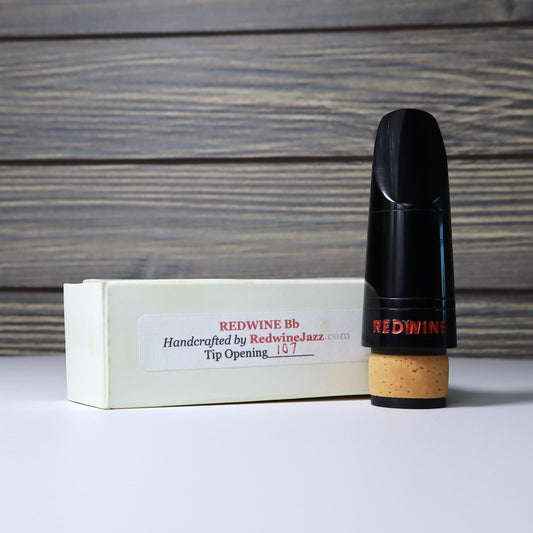 Red Wine Jazz Bb Clarinet Mouthpiece .107 B-STOCK